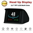 thumbnail image 1 of Multi-Function Car OBD2 Digital Meter Head Up Display Speedometer / Compteur de HUD numérique OBD2 de voiture multifonctions, 1 of 9