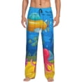 thumbnail image 1 of Fotbe Submarine And Landscape Pantalones de Pijama para Hombre, Pantalones de Dormir, Pantalones de Casa con Cintura Ajustable y Bolsillos-X-Large, 1 of 6