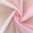 thumbnail image 4 of 100*200cm elegante gradiente Color ventana gasa cortina Panel varilla bolsillo red ranura superior Rosado Zulema Cenefas de cortina de ventana, 4 of 8