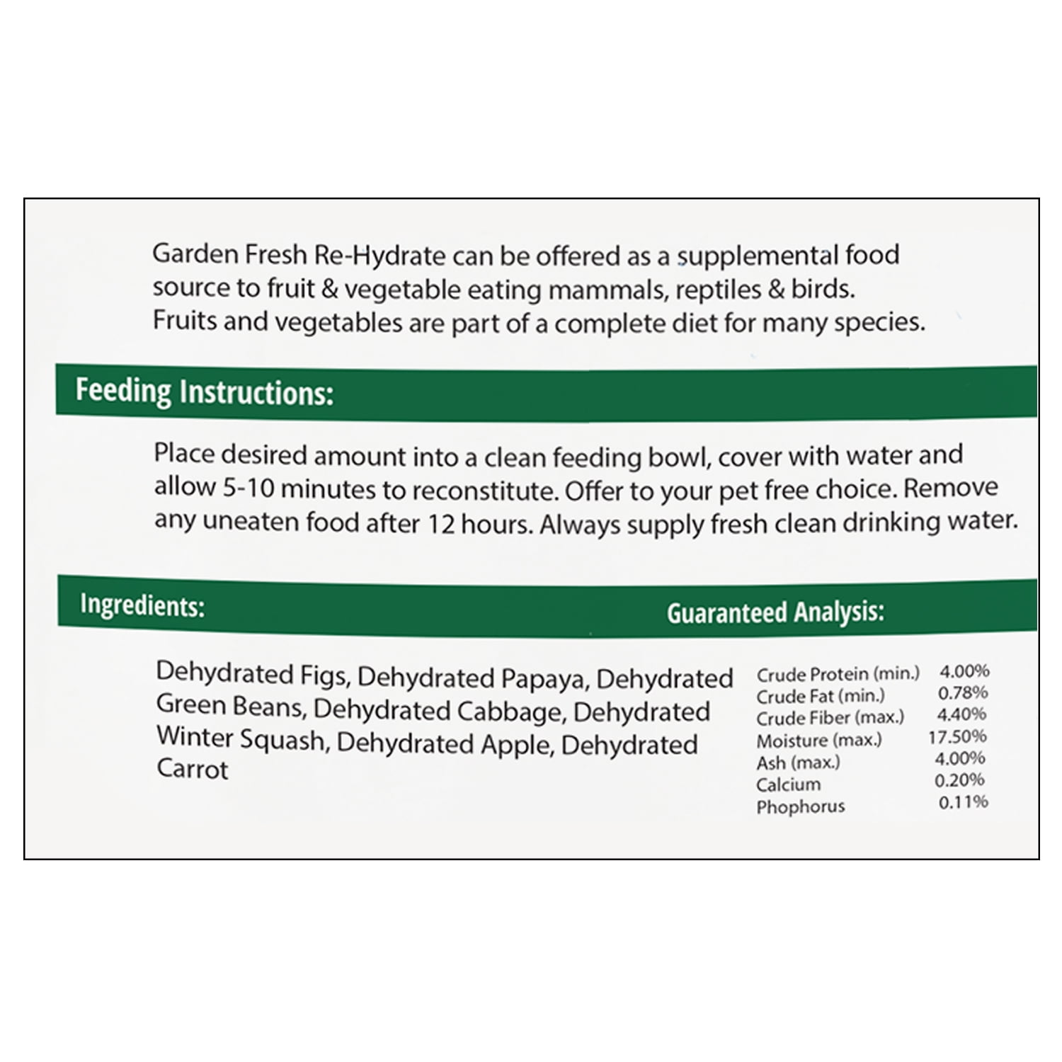 Exotic Nutrition Glider Essential Starter Package - ZooPro Glider Essential & ZooPro Garden Fresh Re-Hydrate