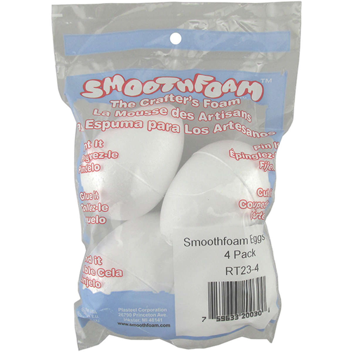 Smooth Foam Eggs 4/Pkg3" Walmart Canada