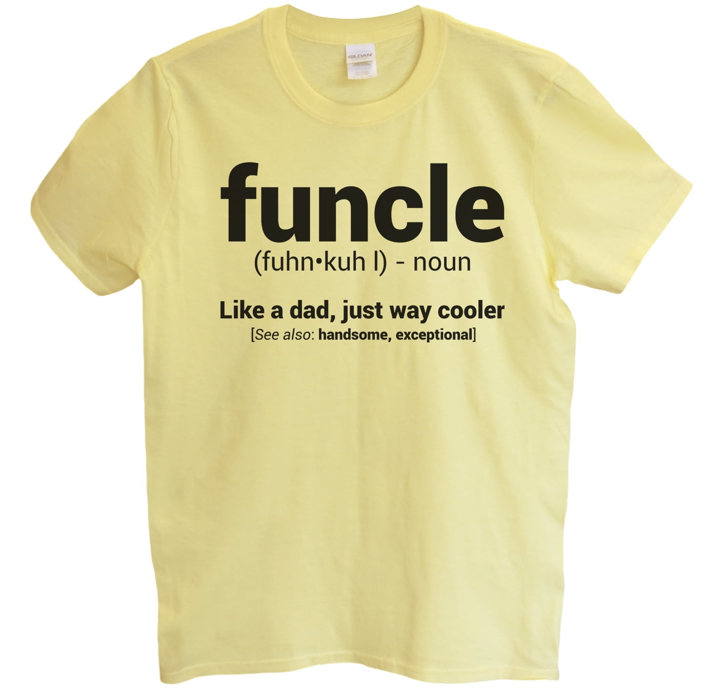 Funny Mens Uncle T-shirt ?Funcle, Like 