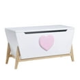 thumbnail image 1 of ACME Padma Youth Chest in White & Pink, 1 of 6