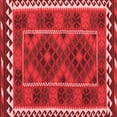 thumbnail image 1 of Ahgly Company Indoor Square Oriental Red Traditional Area Rugs, 8' Square, 1 of 4