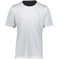 thumbnail image 6 of Augusta Sportswear M Boys Short Sleeve Mesh Reversible Jersey Black/White 1603, 6 of 7
