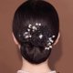 thumbnail image 1 of 2024 NUEVO moño hábil con flores bordadas a mano, torcedor de cabello para moño hábil, pinza para el cabello torcida, pinza para el cabello con forma de bola, rodillo para moño de flores para cabello, 1 of 6