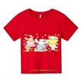 thumbnail image 5 of Girls cinnamoroll Tshirt Print Cartoon Casual Summer Women Short-sleeved Girls T-shirt Kids Clothes Boy Tshirt, 5 of 11
