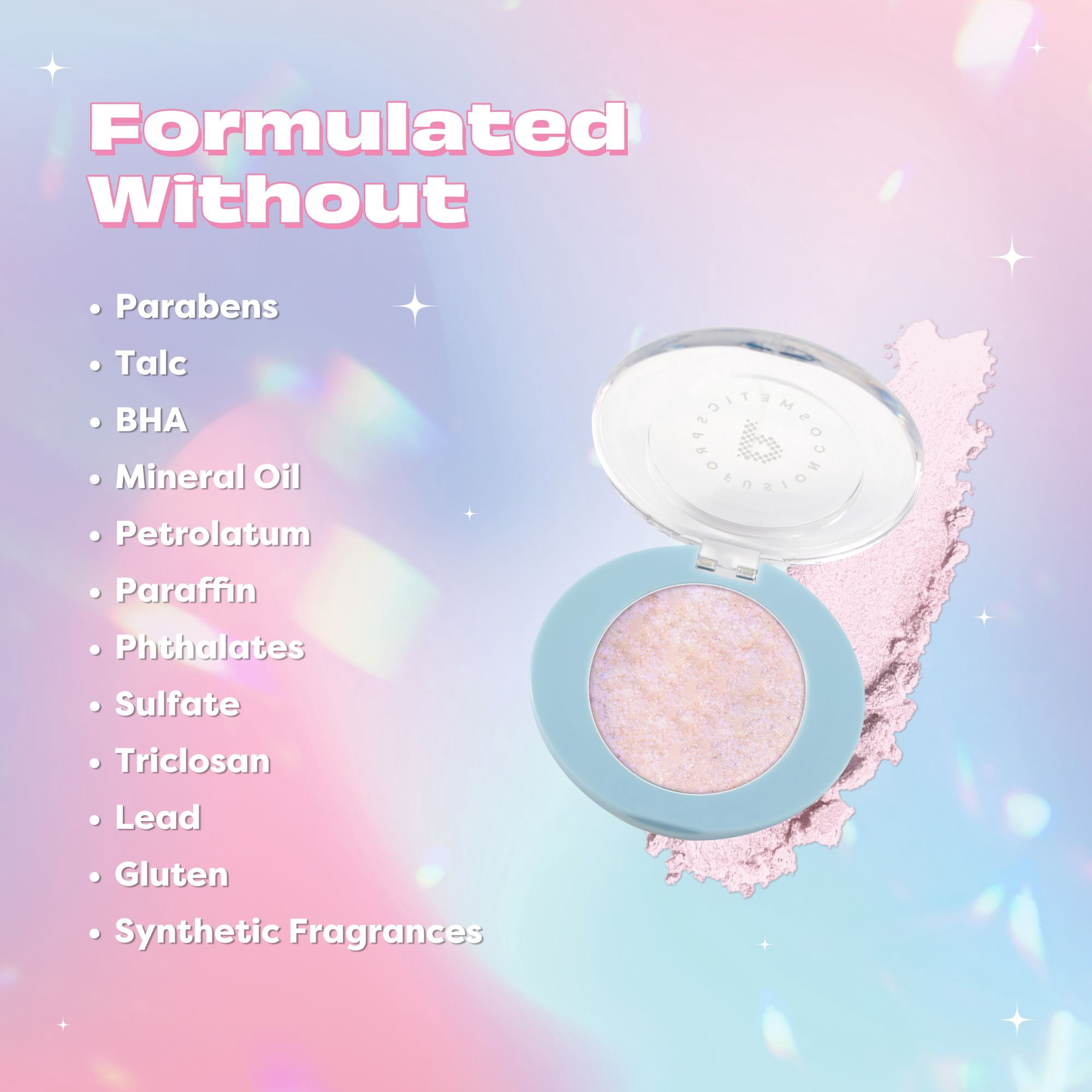 Profusion Cosmetics Out of this Glow - Bouncy Glow Frosted Holo Highlighter .2 oz