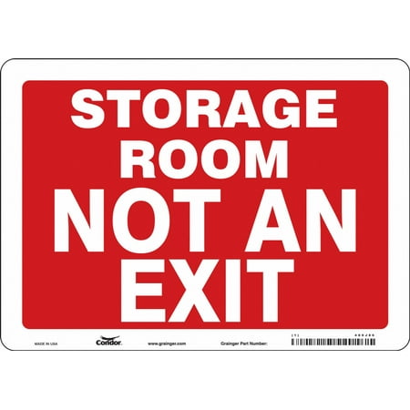 

Condor Safety Sign 10 in x 14 in Vinyl 480J86 480J86 ZO-G5829122