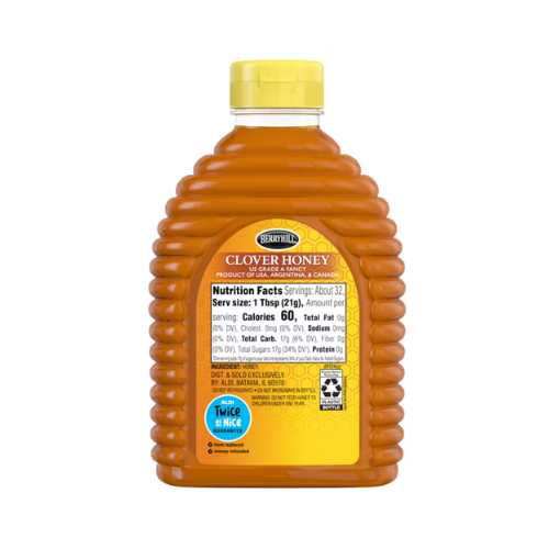 Berryhill Clover Honey 24 oz Honey 2 Pack