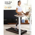 thumbnail image 6 of Walking Pad Under Desk Treadmill,Walking Treadmill Portable Desk Treadmill with Remote Control LCD Display,Quiet,Plug and Play Jogging Machine for Home Office, 6 of 9