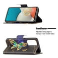 thumbnail image 2 of Galaxy A32 5G Case Cute Embossed Pattern Premium Leather Wallet Cover Flip Stand Credit Card Slots Pocket Holder Magnetic Closure Folio Case for Samsung Galaxy A32 5G, Big Butterfly, 2 of 8