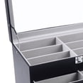 thumbnail image 4 of 24 Slots Eyeglass Sunglass Storage Box Glasses Display Box Holder Case Organizer, 4 of 5