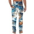 thumbnail image 5 of Satingcolo Mens Pajama Pants Soft Lounge Sleep Pants lightweight Pajama Bottoms for Men with Drawstring Pockets, 5 of 5