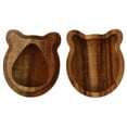 thumbnail image 1 of Weiweiguan Creative Wooden Guitar Pick Box Storage Case Guitar Picks Holder (Wood Color), 1 of 6
