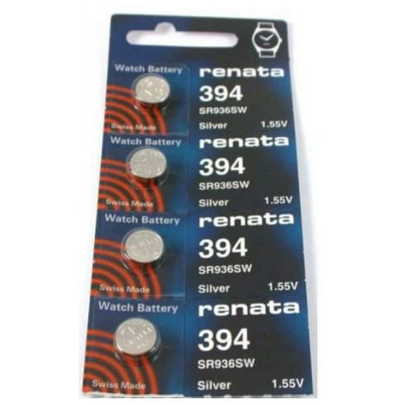 #394 Renata Button Cell Watch Batteries 4Pcs