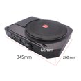 thumbnail image 3 of Qiaoxi 12V Car Audio High-power 20Hz~150Hz Frequency 10 Inch Ultra Slim Compact Active Subwoofer System Horn Automobile Modification Accessories, 3 of 8