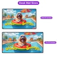 thumbnail image 5 of Hello Summer Afghan Hound Pool Day on Watermelon Float Desk Mat Full Keyboard Mouse Pad Dog Lover Large Mousepad - 13008, 5 of 5