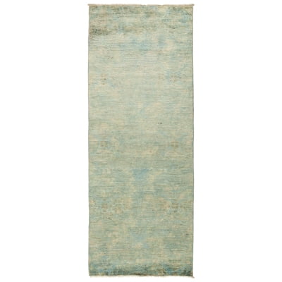Solo Rugs Vibrance Hand Knotted Area Rug 9 0 x 12 0 Powder 
