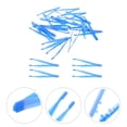 thumbnail image 3 of 100 pinzas desechables de plástico para manualidades (azules), 3 of 8