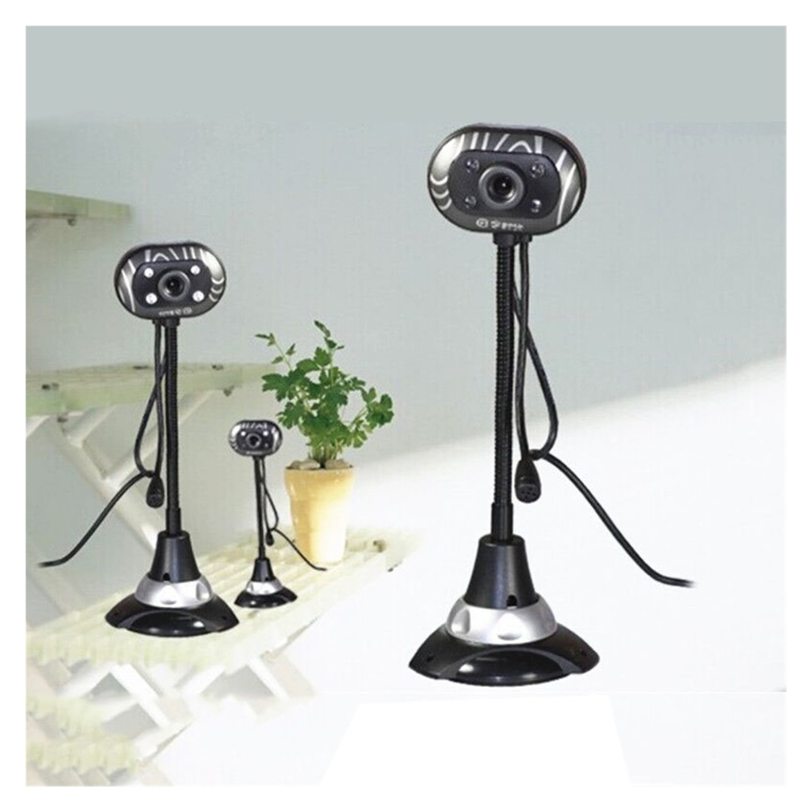 480P HD Webcam CMOS USB 2.0 Wired Computer Web Camera Built-in Microphone Camera For Desktop Computer Notebook PC ,HD Video
