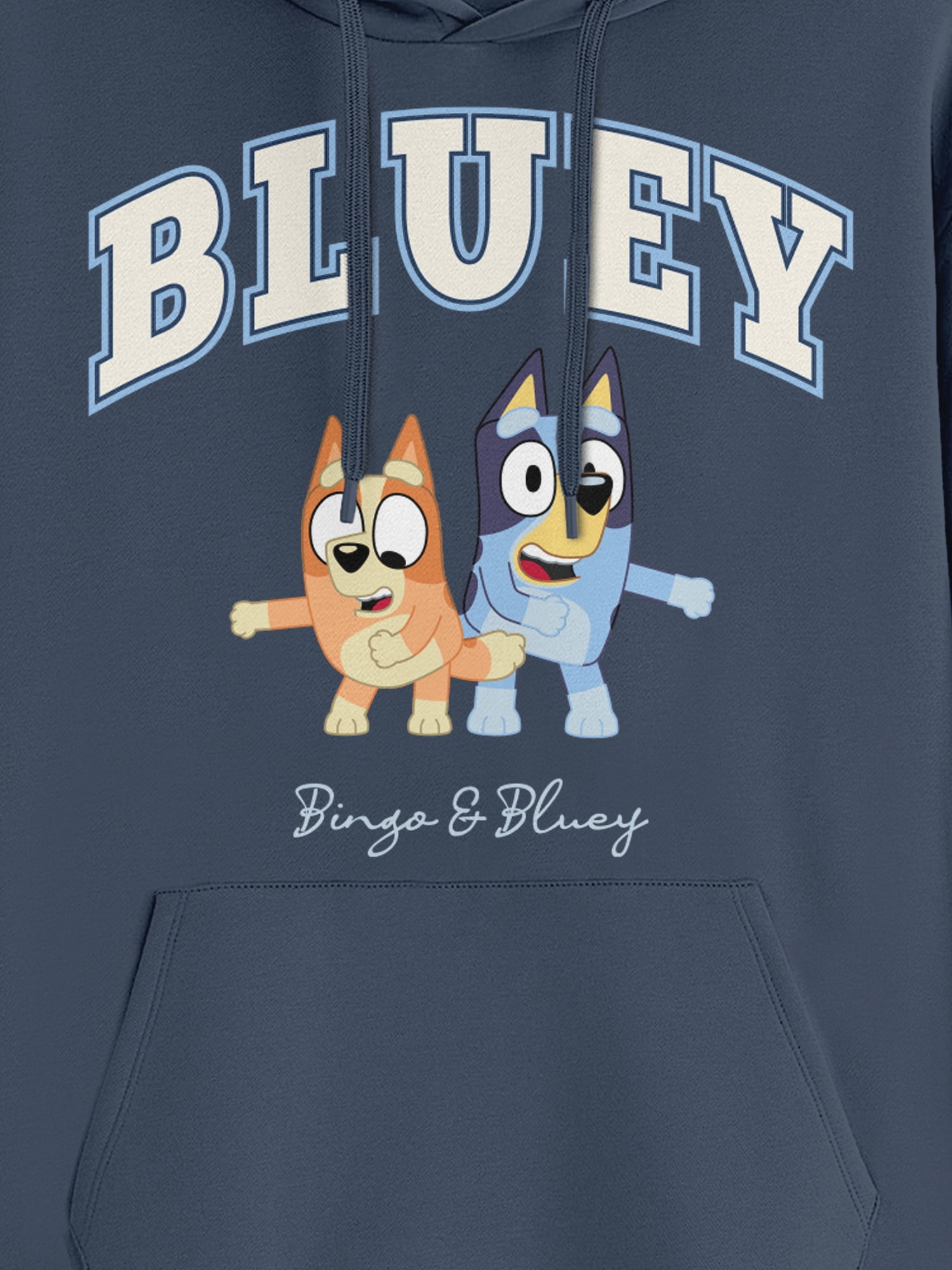 Bluey Mens Graphic Print Hoodie, Sizes XS-3XL