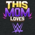 thumbnail image 2 of Women's WWE This Mom Loves WWE  Racerback Tank Top Black Heather X Large, 2 of 4