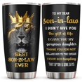 thumbnail image 1 of Vaso Muilzon Son in Law de acero inoxidable, 600 ml, 1 of 6