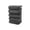 Black, variant on Huzdenx 5‑Piece Cotton Hand Towel for Household Use, Soft Highly Absorbent Wash Cloth, Durable Daily Bathroom Towel, Multiple Colors Available