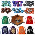 thumbnail image 1 of Juego de dados Grajar Nebula con 42 dados poliédricos, bolsas y bandeja, 1 of 7