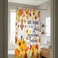 thumbnail image 7 of Thanksgiving Fall Harvest Shower Curtain Set, 72" x 72" Waterproof Polyester Bathroom Curtain with 12 Hooks, Rustic Farmhouse Blessed Pumpkin Vintage Home Decor for Restroom, 7 of 7