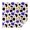 White-4, variant on Leopard Print Square Tablecloth 42x42in(107x107cm) – Waterproof Polyester Printed Table Cover, Wrinkle Resistant & Washable for Kitchen Dining Picnic Party Decor