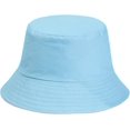 thumbnail image 6 of CoCopeaunts Cotton Bucket Hat Women Solid Color Reversible Summer Thin Quick Dry Men Fisherman Hat Soft Wear-Resistant Bucket Cap, 6 of 8