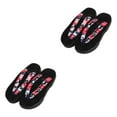 thumbnail image 2 of maskred Sabots Japonais Pantoufles Geta Sandales pour Hommes Femmes à la Mode et Polyvalentes Noir Rond Taille 36 2Set, 2 of 6