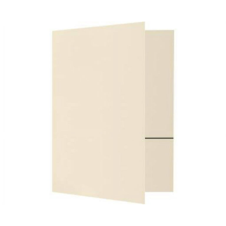 LUXPaper 8.5 x 11 Cardstock, 100 lb. Natural Off White Linen, 50/Pack