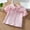 C-Red72, variant on Blouses Tops for Girls Peter Pan Collar Short Sleeve Puff Sleeve Cotton Clothes Solid Color For Kids Chic Apparel