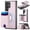 Pink, variant on JEEHOOD Case For Samsung Galaxy S26 5G, RFID Blocking, PU Leather,Compatible With MagSafe Detachable 2 In 1 Wallet With Built-in Push Card Holder,Kickstand Magnetic Protective Cover,Blue