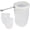 White-3pcs, variant on Fine Mesh Strainer, 3 count Cloth Strainer Bags with Stainless Steel Handle, Nut Milk Bag, Juice Strainer for Kitchen