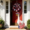 thumbnail image 5 of Patriotic Porch Goose Outfit Independence Day 4th of July Garden Decor Lawn Ornament Clothes, 5 of 8