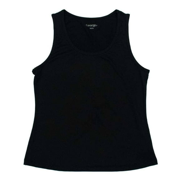 Top George para Mujer Escote Redondo Negro Talla G