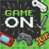 Party Central Club Pack of 192 Green and Black Video Game Themed 2-Ply Luncheon Napkins