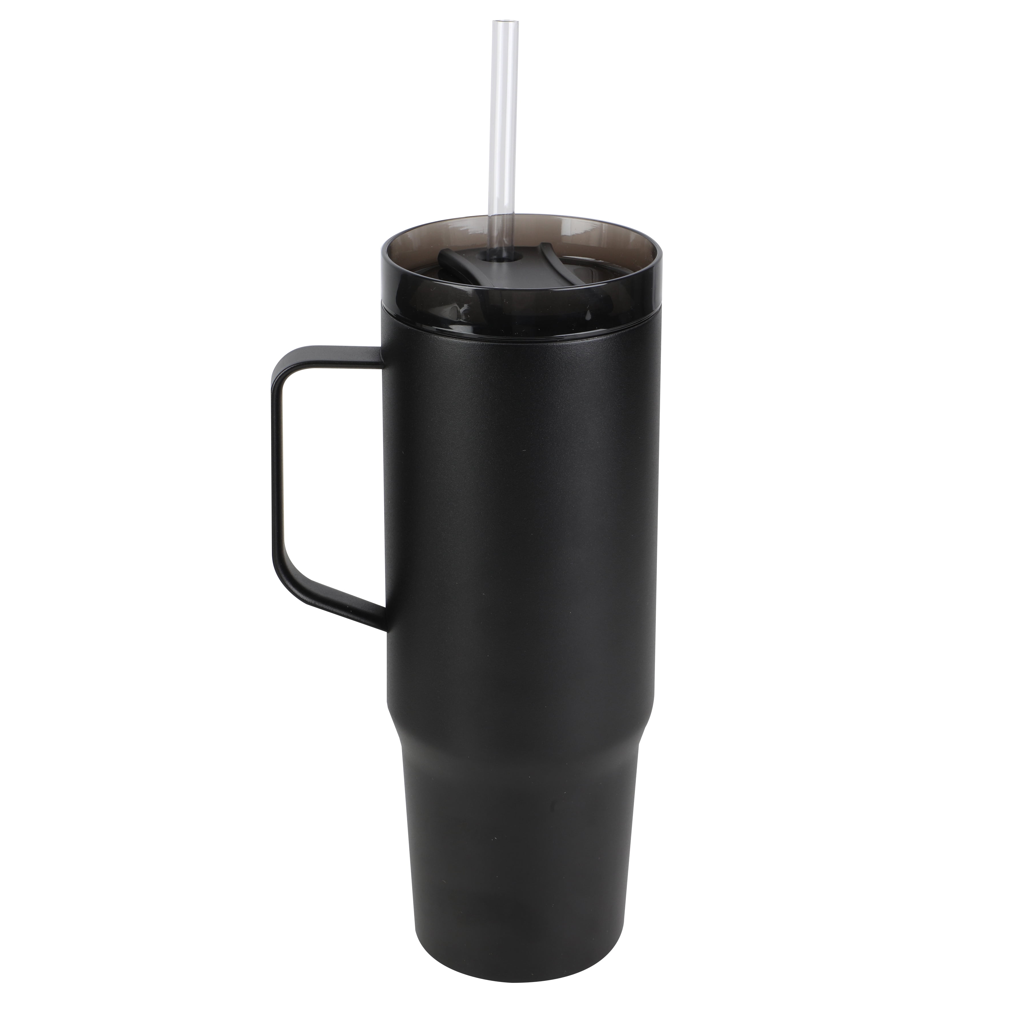Ozark Trail 30 oz Stainless Steel Insulated Tumbler with Handle in Gift Box, Black