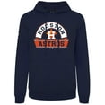 thumbnail image 2 of Men's Levelwear  Navy Houston Astros Podium Banner Arch Hoodie, 2 of 3