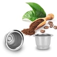 thumbnail image 2 of NIKOU Coffee Capsule Cup Reusable Stainless Steel Pod Filter Refillable for espressos Machine, 2 of 6