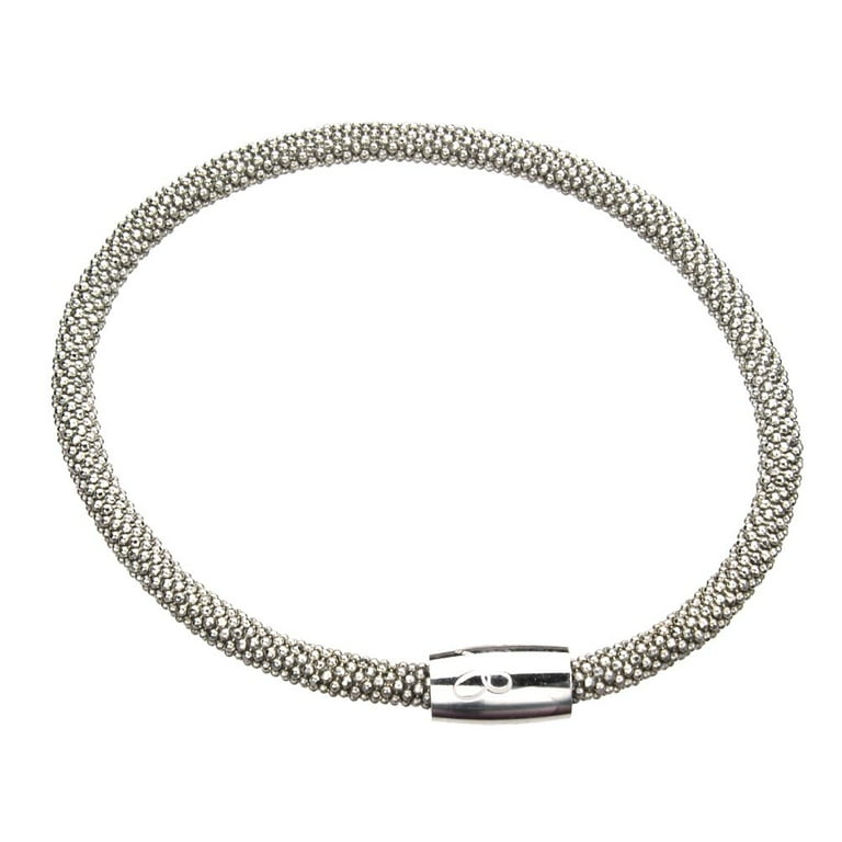 Rhodium flashed best sale silver