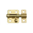 thumbnail image 2 of National Hardware Window Bolt V833 Brass - Rust Resistant, Sliding Bolt - 2 in, Multicolor, 2 of 4