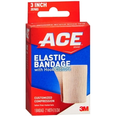 ace velcro bandage closure elastic inches each pack walmart