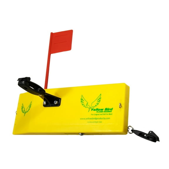 Yellow Bird Planer Board "Big Bird 600PP- Port & Starboard Pro Pack, 4 Scotty Releases   Hardware & Flags - Red/Green