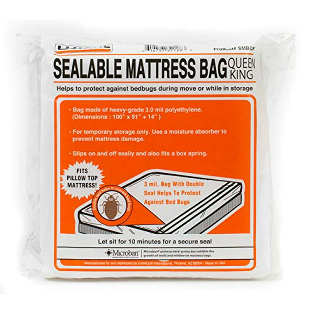 UHaul Sealable Mattress Bag Moving and Storage Protection for