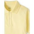 thumbnail image 3 of Wonder Nation Boys School Uniform Short Sleeve Pique Polo Shirts, 2-Pack Value Bundle, Sizes 4-18 & Husky, 3 of 3